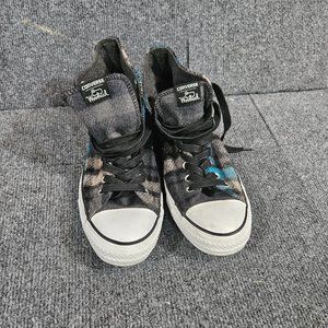 Converse Chuck Taylor All Star High x Woolrich Black Turquoise Men's Size 8.5